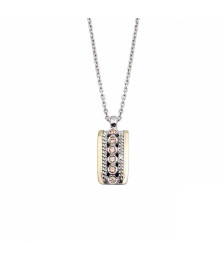 COLLIER ARGENT ET D'OR, À LA SUITE DE LA SÉLECTION