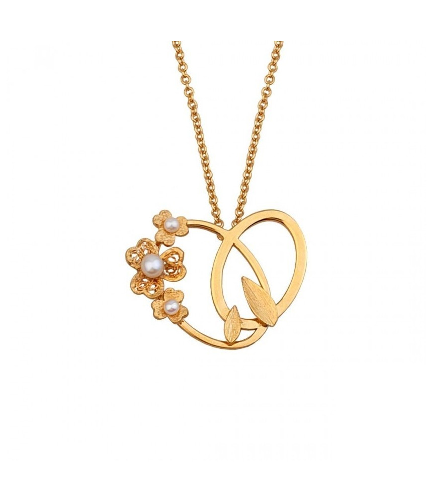 COEUR COLLIER EN OR 