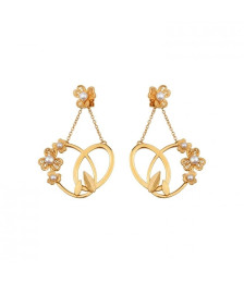 PENDIENTES CORAZÓN DE ORO