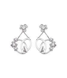 DE CORAZÓN PENDIENTES RODIO C/ ZIRCONIAS