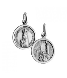 MEDALHA DUPLA COROADA+APARIÇÃO 