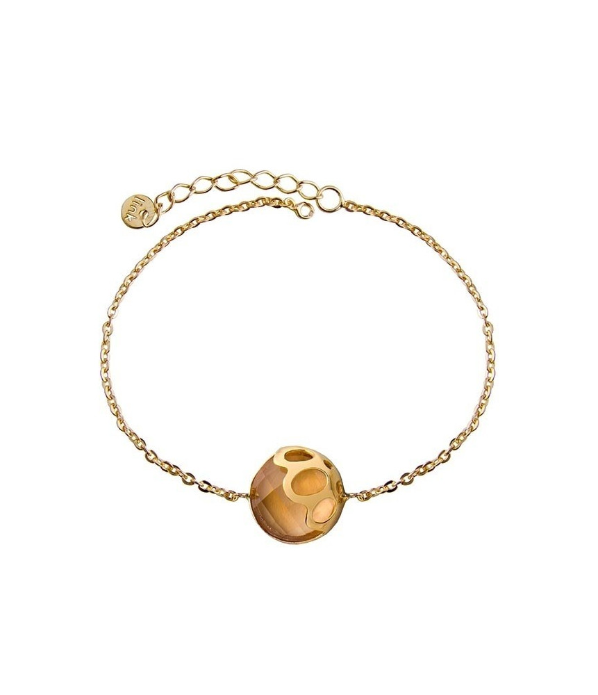 STONE BRACELET CHAMPAGNE GOLD