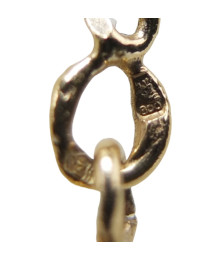 CORD WITH YELLOW GOLD