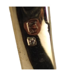 ANEL OURO BRANCO E AMARELO