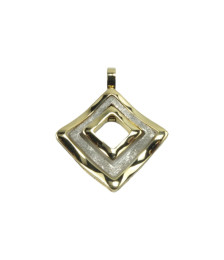 MEDALHA OURO BRANCO E AMARELO