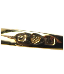 ANEL OURO AMARELO COM ESMERALDAS E BRILHANTES