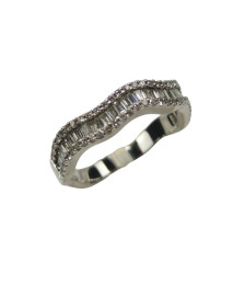 ANEL OURO BRANCO COM...