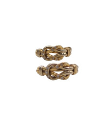 BRINCOS OURO AMARELO COM...