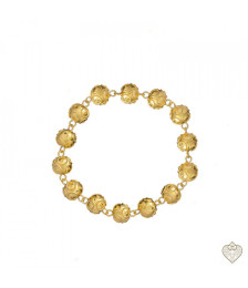 PULSEIRA PRATA BOLAS DE...