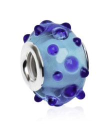 BERLOQUE MURANO PIQUINHOS AZUL