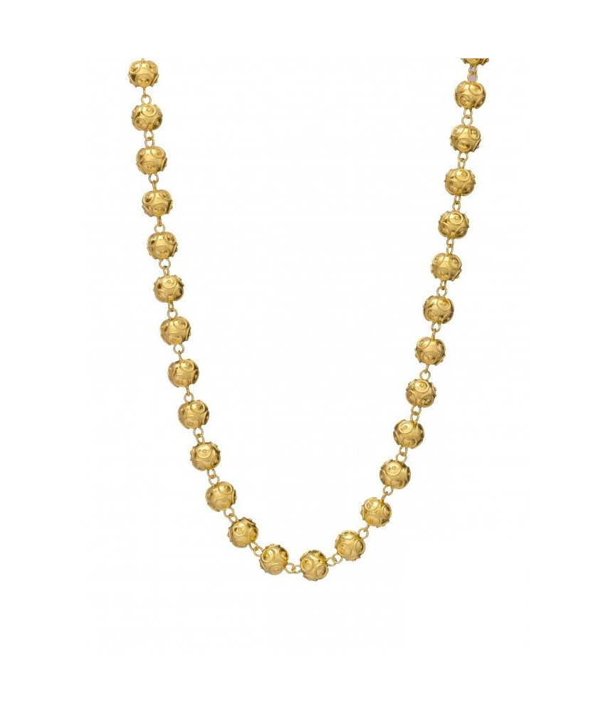 NECKLACE SILVER BALLS VIANA F. A.