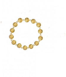 PULSEIRA PRATA BOLAS DE...