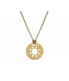 COLAR PRATA SOL F.A.