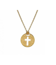 COLLAR de PLATA de la CRUZ...