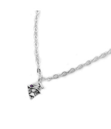 NECKLACE SILVER DOLL WITH...