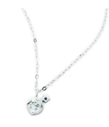 COLLIER ARGENT FILLE POLIE TRINITÉ F. A.