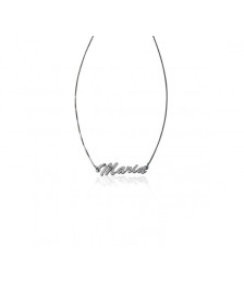COLAR PRATA VENEZA COM NOME...