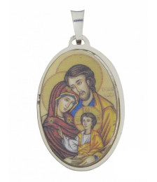 MÉDAILLE OVALE SAINTE...