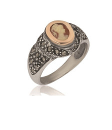 ANNEAU de MARCASSITES F. A.