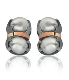 BRINCOS DUAS PÉROLAS F.A.