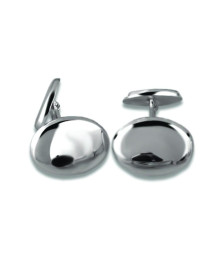 BOTÕES DE PUNHO PRATA F.A.