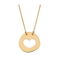 COLLAR MEDALLA RECORTADA -...