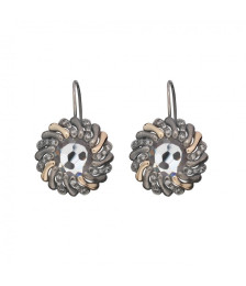 BRINCOS PRATA E OURO -...