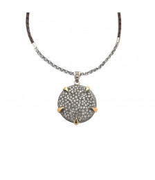 MEDALHA PRATA E OURO - LUZ