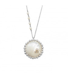 NECKLACE SILVER AND GOLD -...