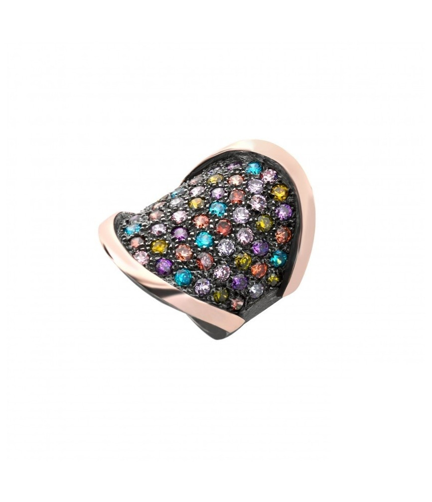 ANEL PRATA E OURO - ÍRIS