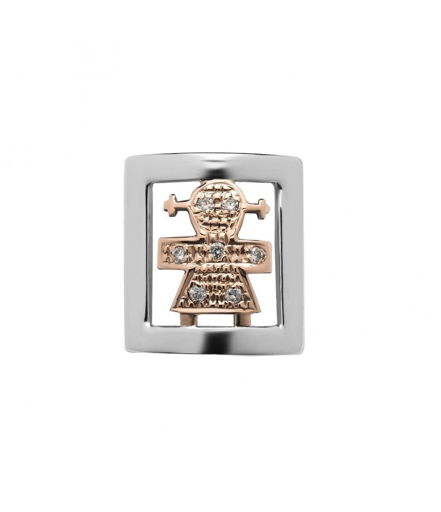 MEDALLA DE PLATA Y ORO - NIÑA ROSINHAS