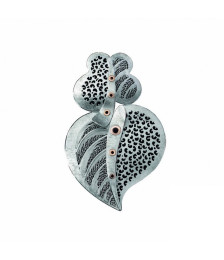 CORAÇÃO PRATA E OURO...