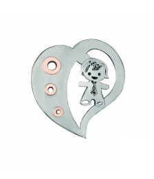 CORAÇÃO PRATA E OURO...