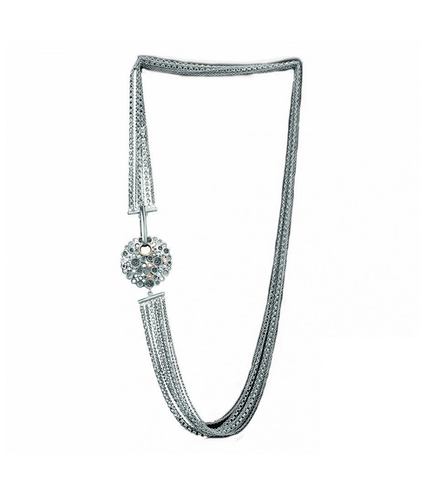 COLAR PRATA E OURO FILIGRANA