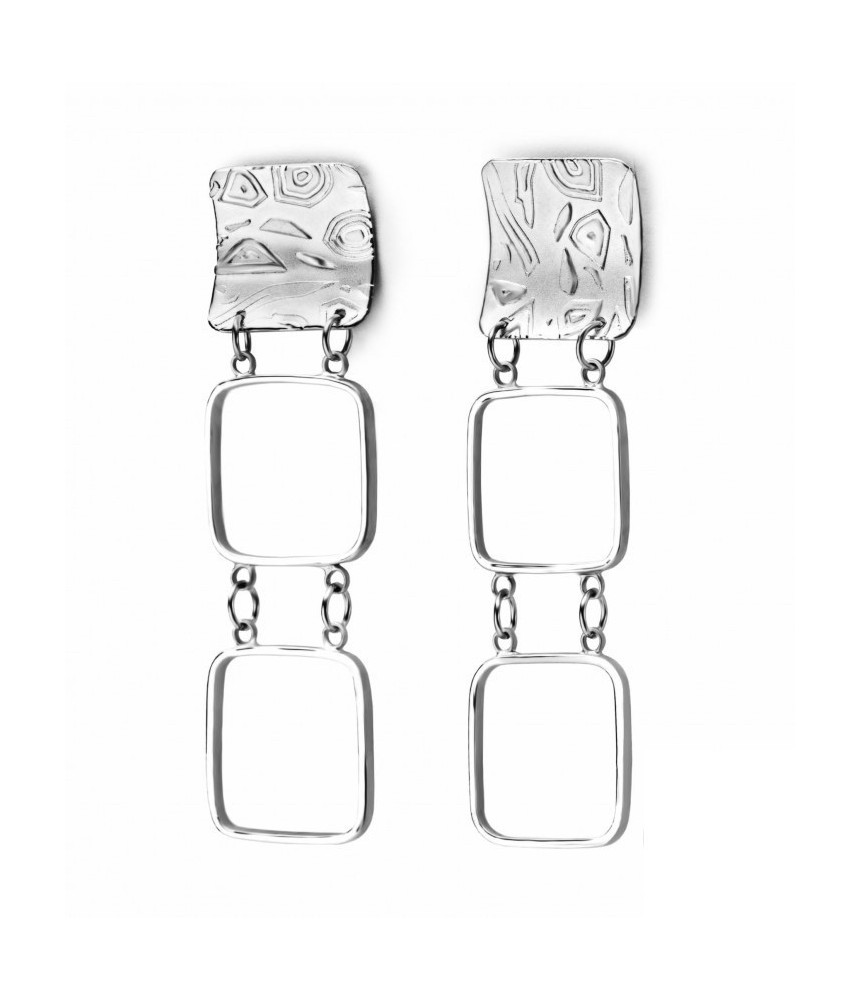 EARRINGS SILVER IMPERIAL