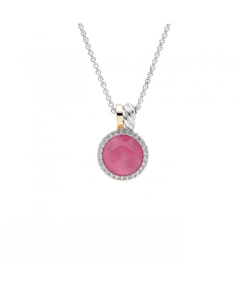 NECKLACE SILVER AND GOLD - ALICE